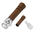 Natural Wood Handmade Fits Regular Cigarettes Mouthpiece Short Cigarette Holder One hitter pipe smoking pipe accessories